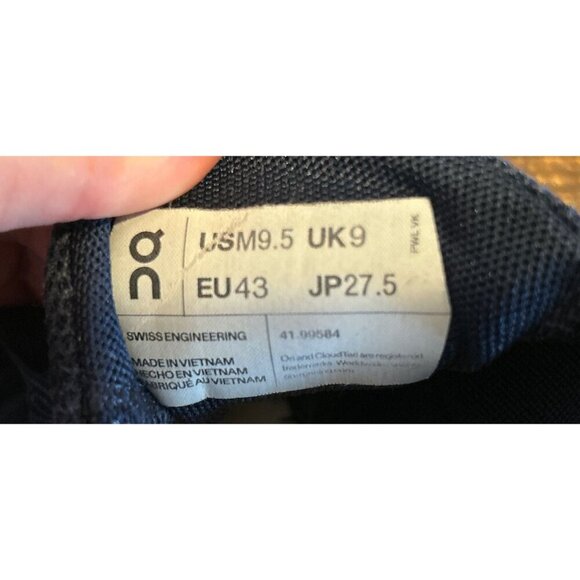 ON Men's Cloudswift Running Sneaker Shoes Blue White Size 9 - Picture 9 of 10